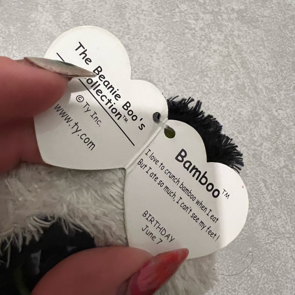 Panda beanie baby - Picture 4 of 4